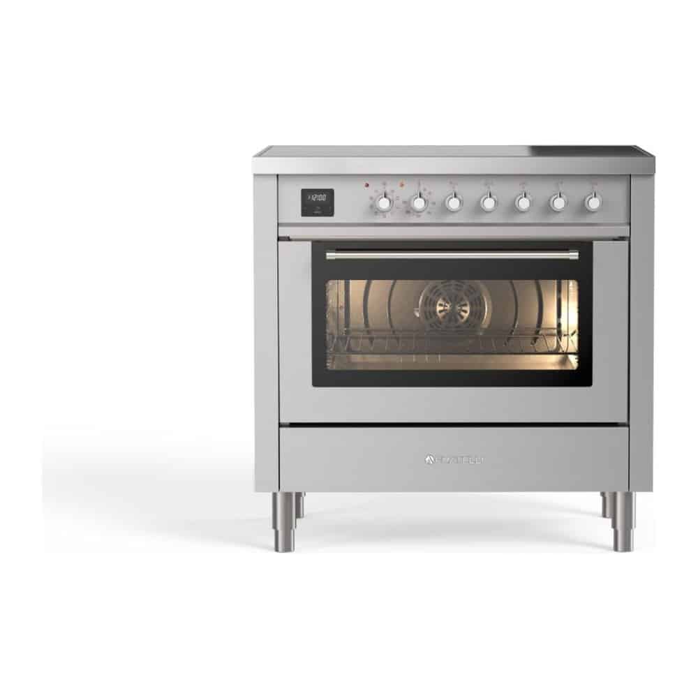 Fratelli FBI095WM3/SS | Fornuis | 90 cm | Inductie | 97 liter oven