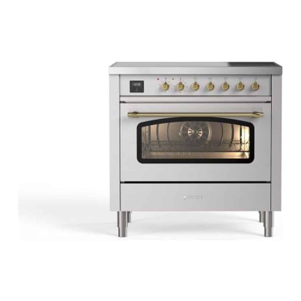 Fratelli FBI095NM3/SSB | Fornuis | 90 cm | Inductie | 97 liter oven - Afbeelding 2