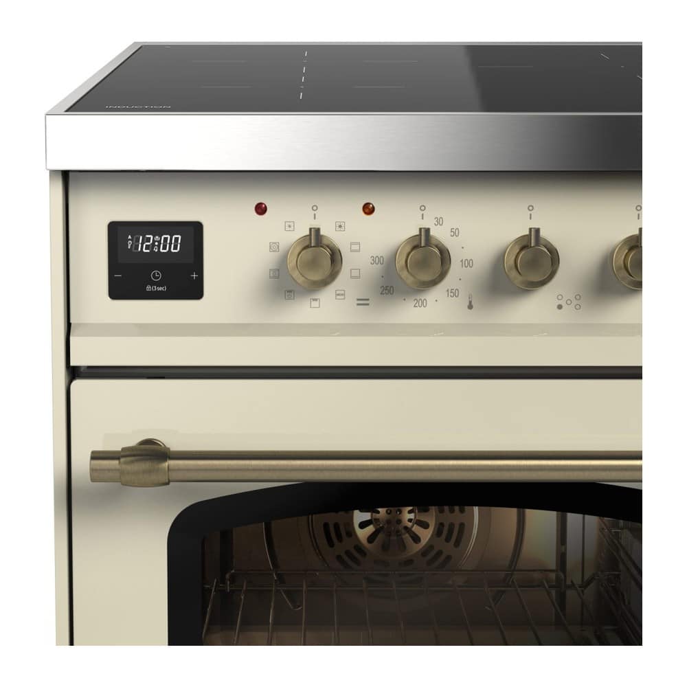 Fratelli FBI095NM3/SSB | Fornuis | 90 cm | Inductie | 97 liter oven - Afbeelding 5