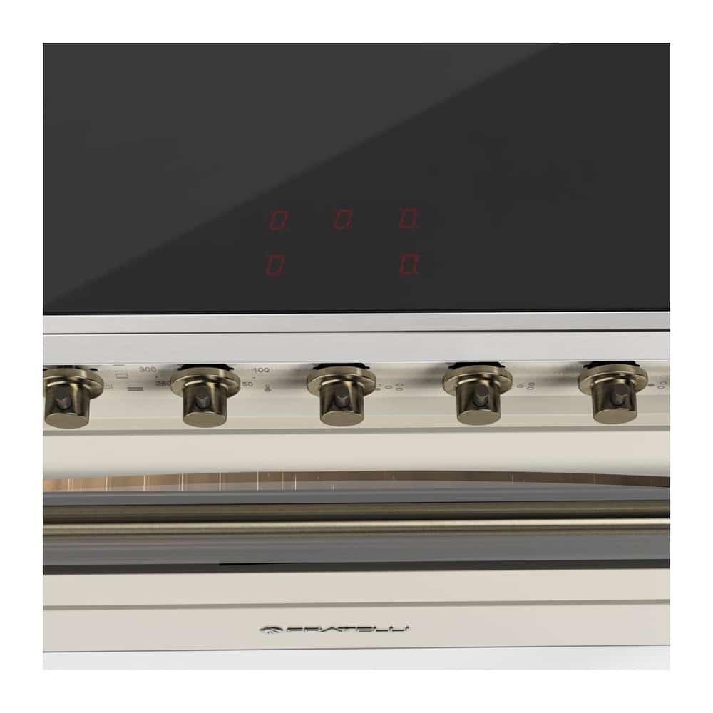 Fratelli FBI095NM3/SSB | Fornuis | 90 cm | Inductie | 97 liter oven - Afbeelding 7