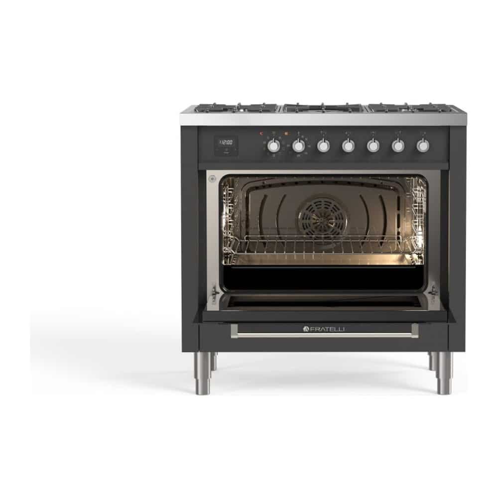 Fratelli F09CWM3/MG | Gasfornuis | 90 cm | 5 branders | 97 liter oven - Afbeelding 2