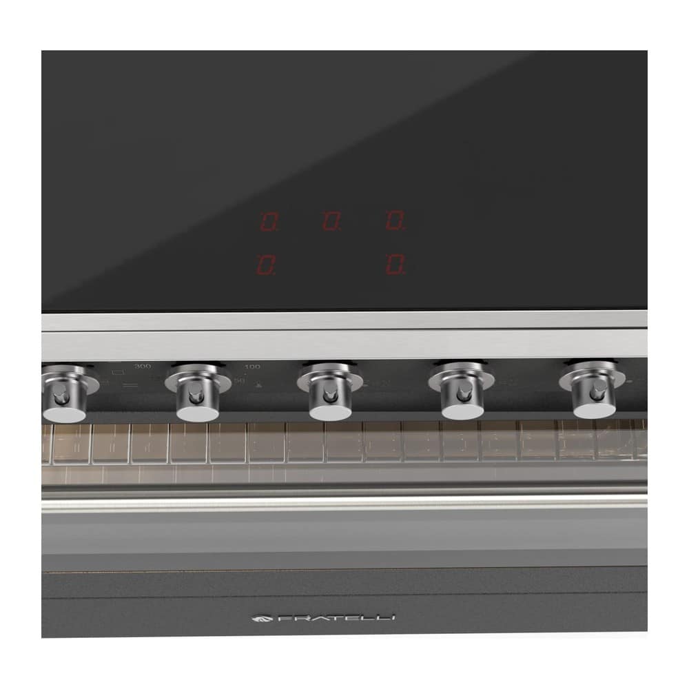 Fratelli FBI095WM3/MG | Fornuis | 90 cm | Inductie | 97 liter oven - Afbeelding 5