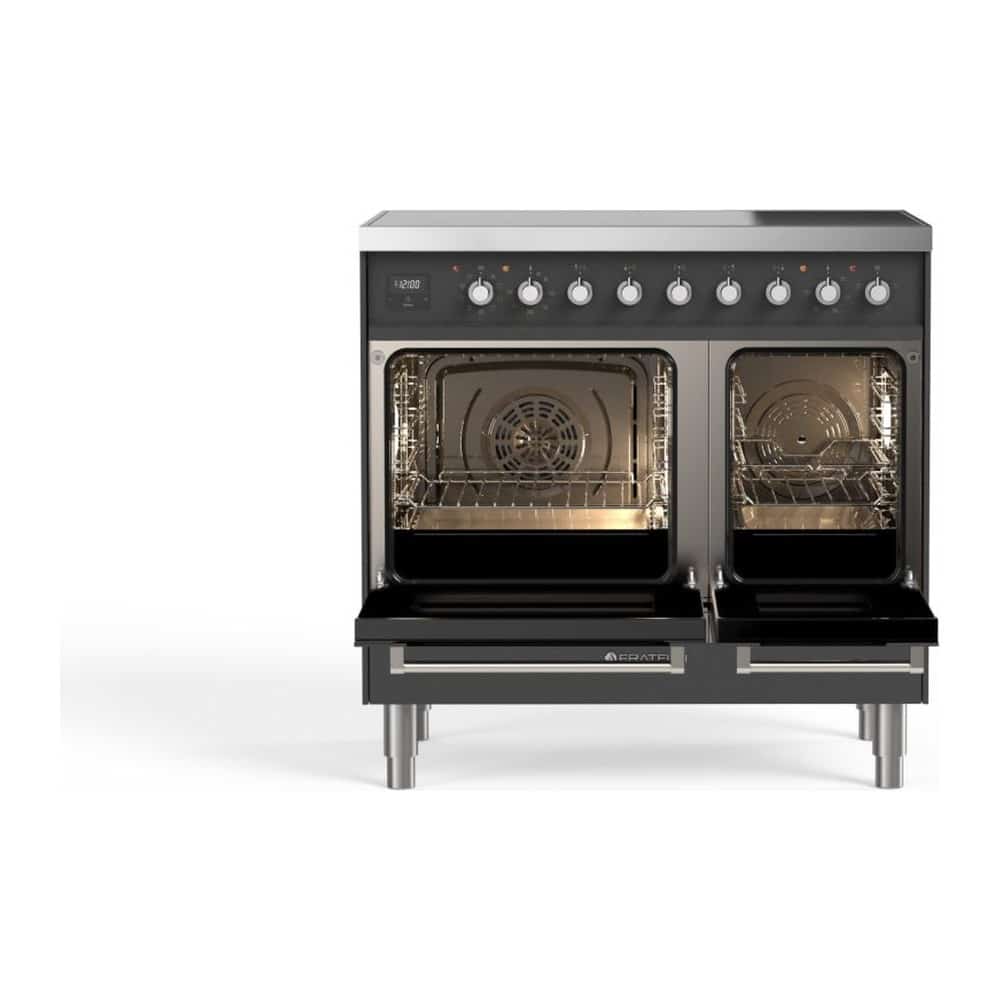 Fratelli FDBI095WM3/MG | Fornuis | 90 cm | Inductie met 2 ovens - Afbeelding 2