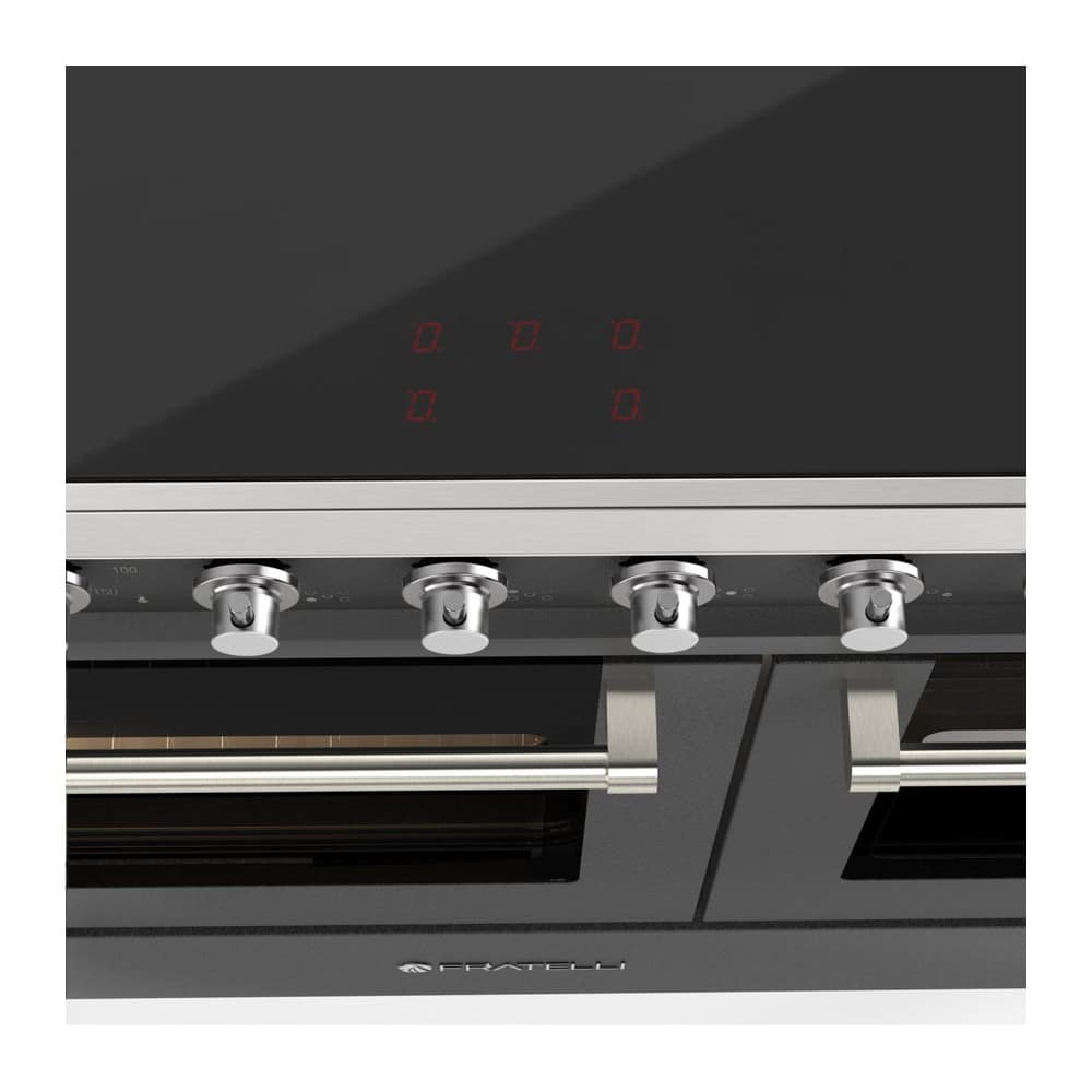 Fratelli FDBI095WM3/MG | Fornuis | 90 cm | Inductie met 2 ovens - Afbeelding 6