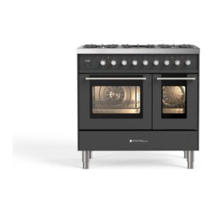 Fratelli FD09CWM3/MG | Fornuis | 90 cm | 2 ovens | Gas kookplaat