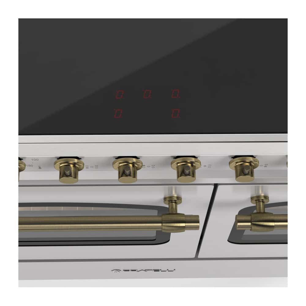 Fratelli FDBI095NM3/SSB | Fornuis | Inductie | 2 ovens - Afbeelding 6